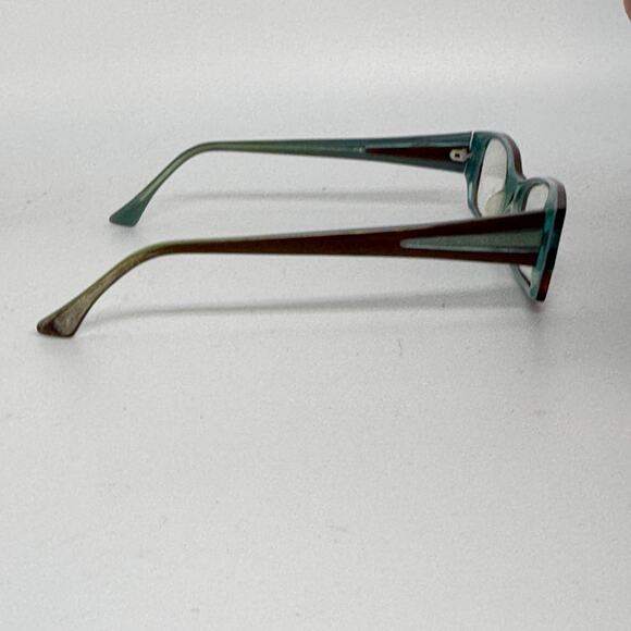 Prodesign Denmark Eyeglasses Frames Brown Blue Full Rim H19959 - Picture 4 of 7